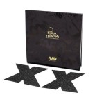 BIJOUX PEZONPRIVATES FLASH CROSS BLACK EHTED